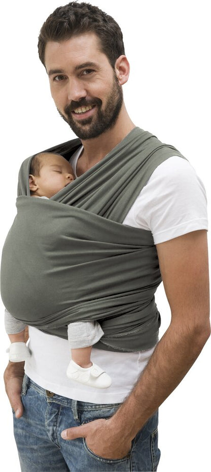 Babylonia Écharpe de portage extensible Tricot-Slen Cool Mist Grey