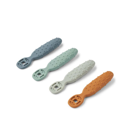 Liewood Lepel Caelia Whale Blue - 4 stuks