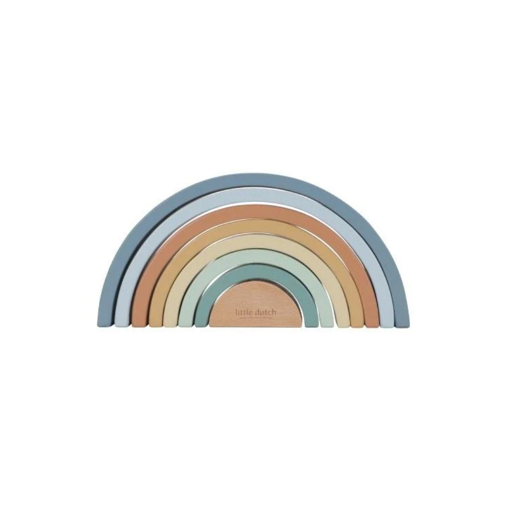 Little Dutch Arc-en-ciel en bois Forest Friends 