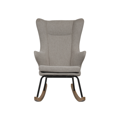 Quax Schommelstoel Rocking Chair De Luxe Adult Sand grey