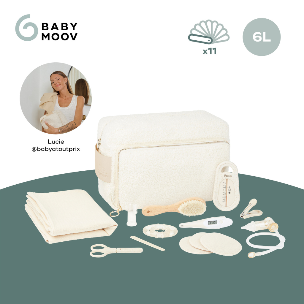 Babymoov Verzorgingsetui Curl White