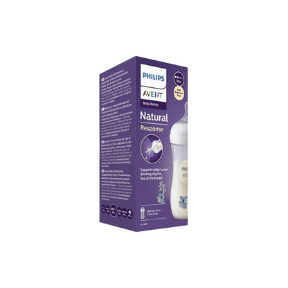 Philips AVENT Biberon Natural Response Koala transparent 260 ml - 3 pièces
