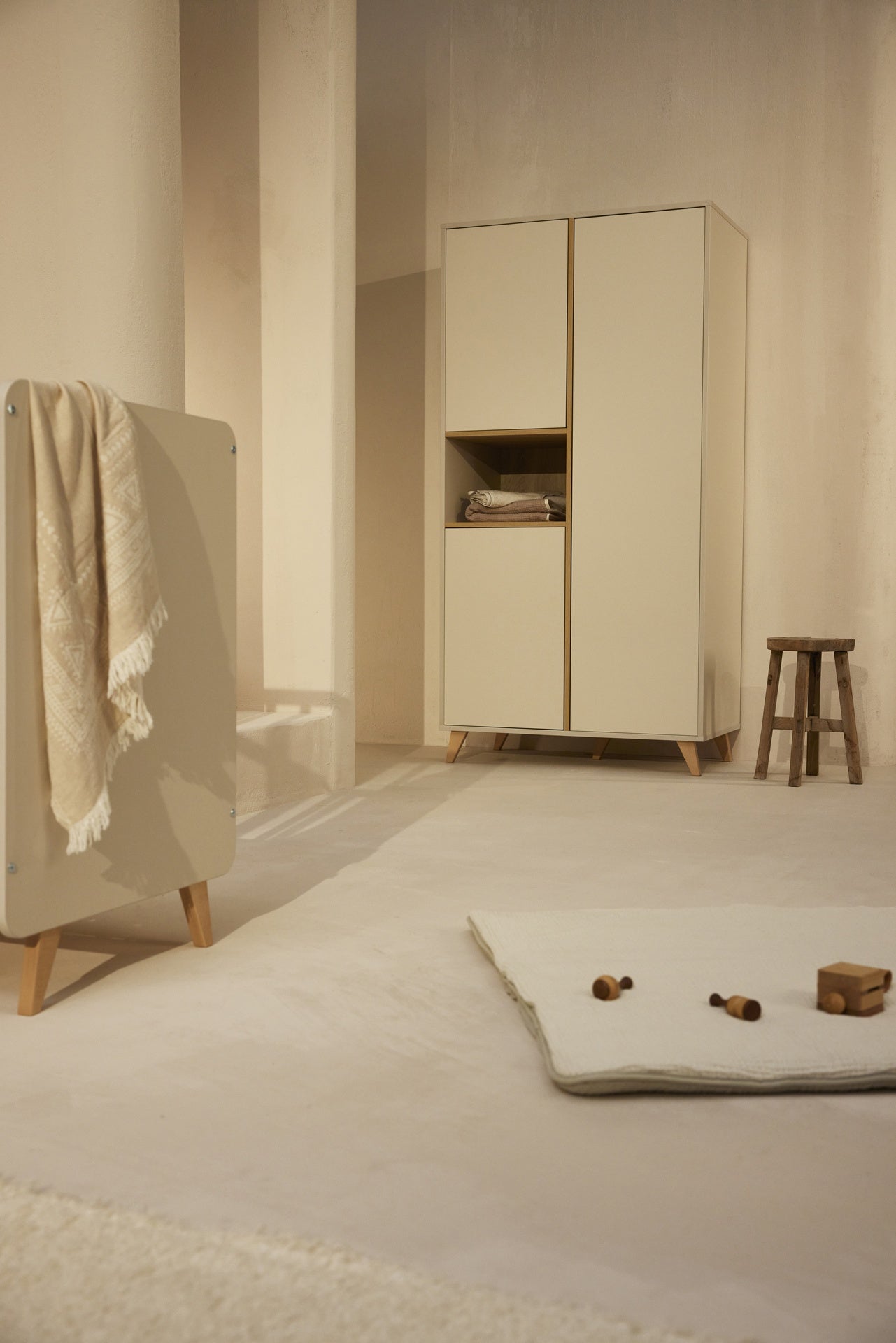 Quax Kast met 2 deuren Loft Clay