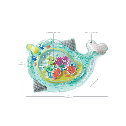 Infantino Tapis d’eau Pat & Play Narval