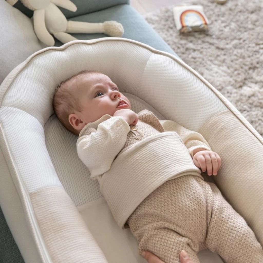 doomoo Protège-matelas pour nid de bébé Cocoon Pad blanc