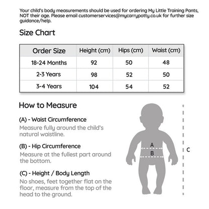 My Carry Potty Culotte d'apprentissage 2 - 3 ans - 3 pièces