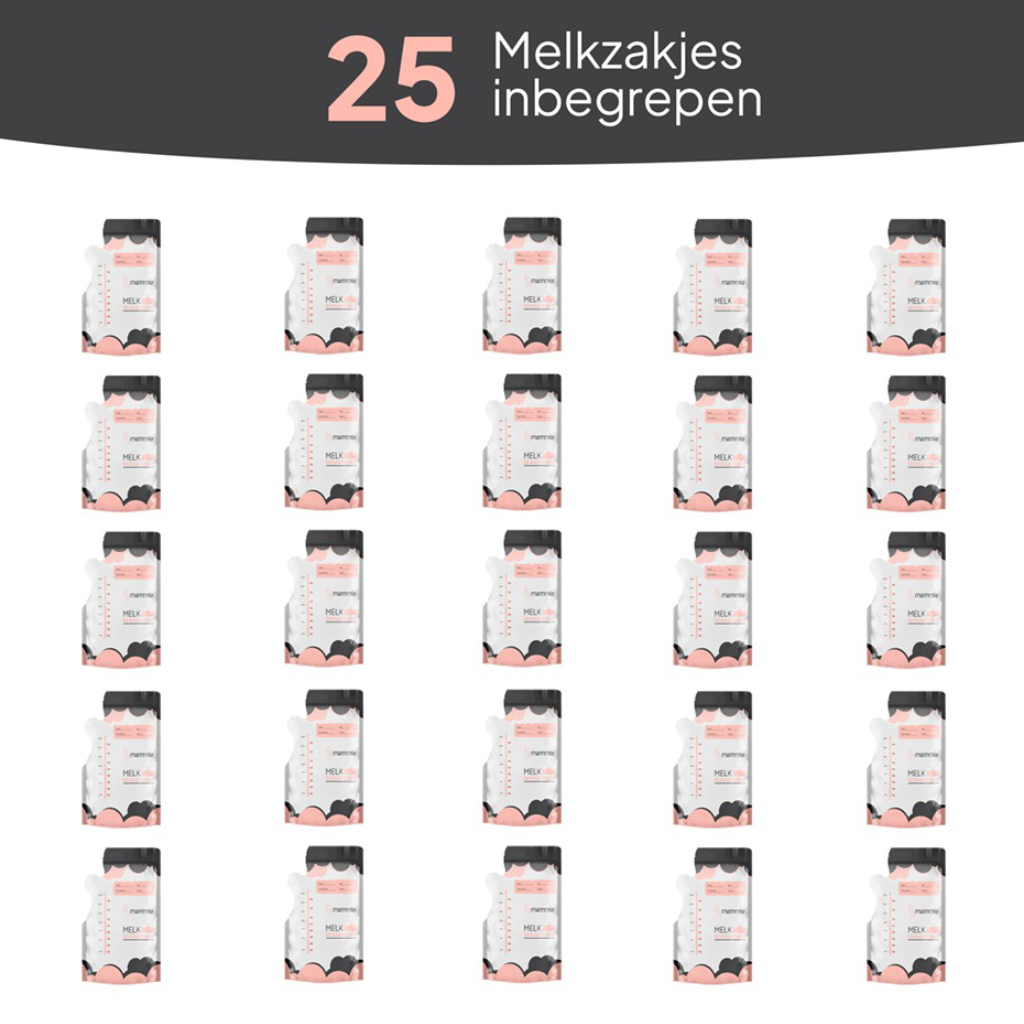 Mammie Bewaarzakjes voor moedermelk - 25 stuks
