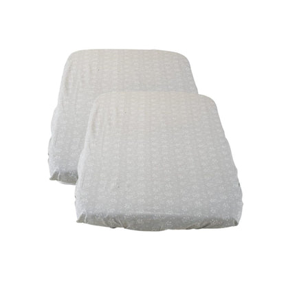 Chicco Drap-housse pour berceau Next2Me Grey Fox Lg 50 x L 83 cm - 2 pièces