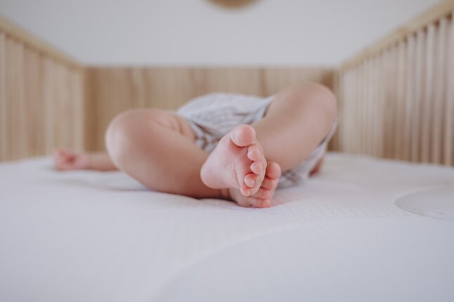 ZZZOO Matelas pour lit de bébé Ours avec surmatelas Airgosafe Lg 60 x L 120 cm