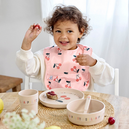 Lässig 4-delige eetset Happy Fruits Cherry