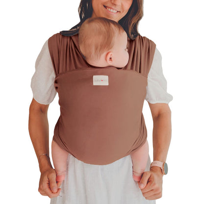 Babylonia Draagdoek Tricot-Slen Organic Sierra Brown
