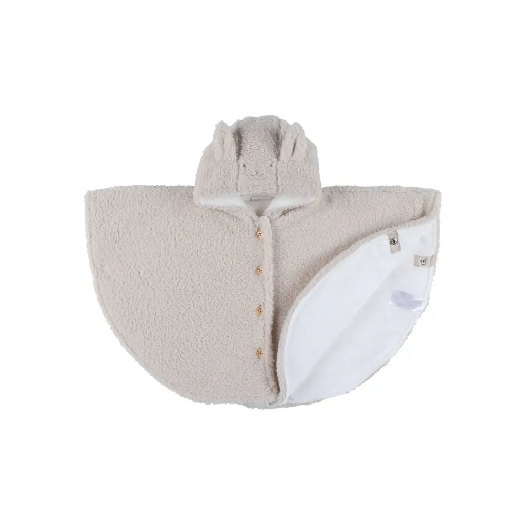 Noukie's Poncho in Groloudoux® beige  6-12M