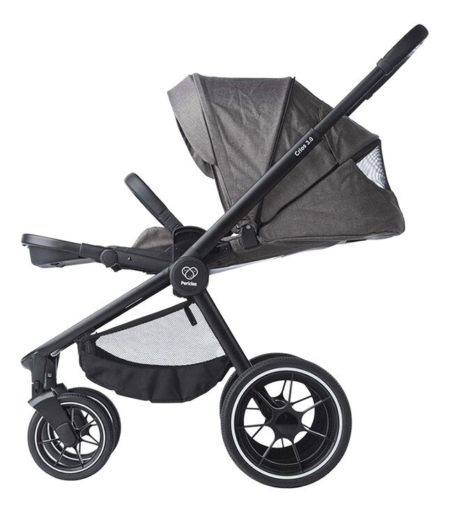 Pericles Poussette 2 en 1 Crios 3.0 Lava Grey