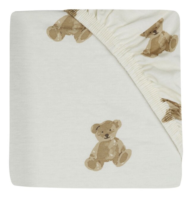 Jollein Drap-housse pour berceau Teddy Bear