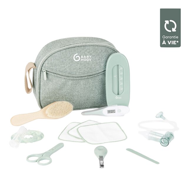 Babymoov Trousse de soins 10 pièces Matcha ECO