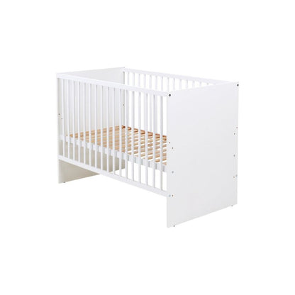 Amal II Lit de bébé Paula blanc L 120 x Lg 60 cm