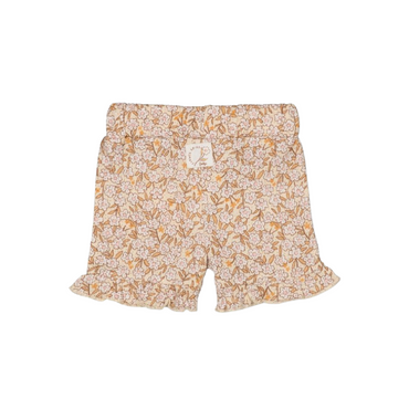 Feetje Short AOP - Flower Field m 74 Cream Meisjes