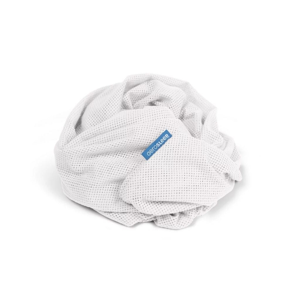 AeroSleep Drap-housse pour lit blanc Lg 60 x L 120 cm
