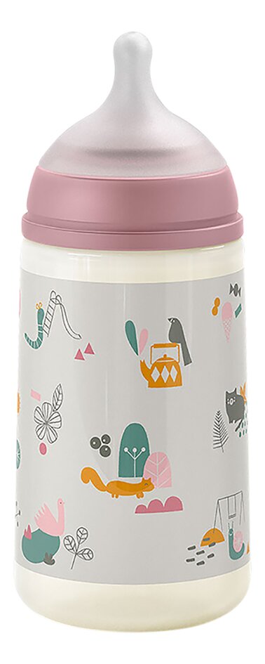 Suavinex Zuigfles A walk in the park Medium Flow Nude 270 ml