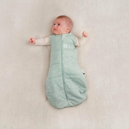 Ergopouch Sac d'emmaillotage / Sac de couchage d'hiver Cocoon TOG 2,5 Sage Green 60 cm