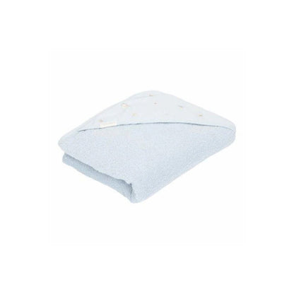 Little Dutch Badcape Forest Friends blauw B 75 x L 75 cm