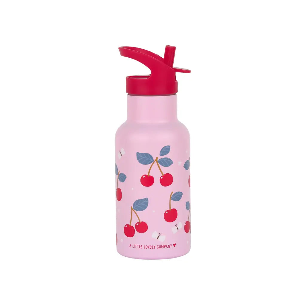A little lovely company Gourde en acier inoxydable Cherries
