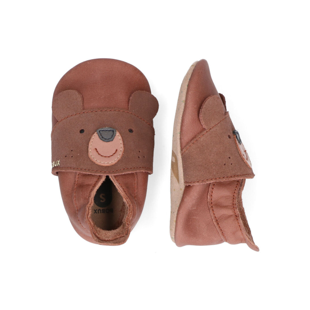 Bobux Schoentjes Soft Soles Papa Bear Toffee
