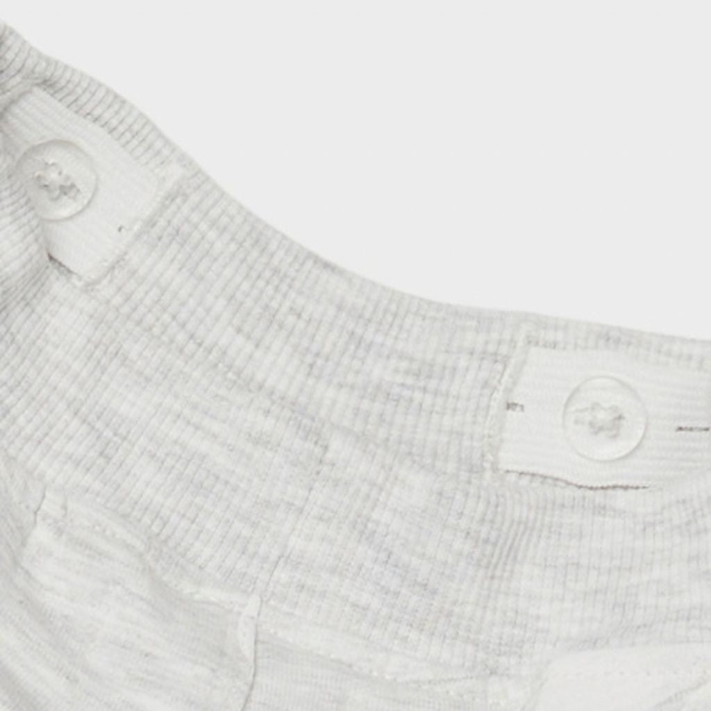 Name it broek aop christmas, m 68, Light Grey Melange, uniseks