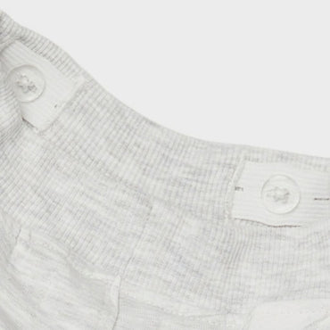 Name it broek aop christmas, m 68, Light Grey Melange, uniseks
