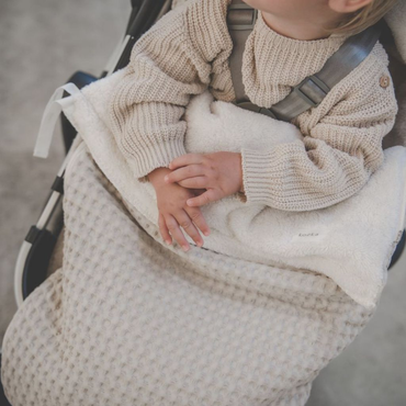 Koeka Voetenzak Voor Kinderwagen / Buggy Oslo Sand Pebble