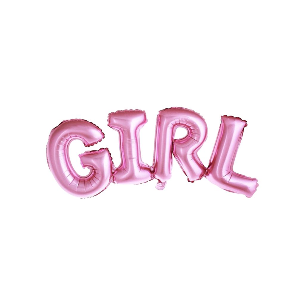 JEP! Folieballon Girl Pink