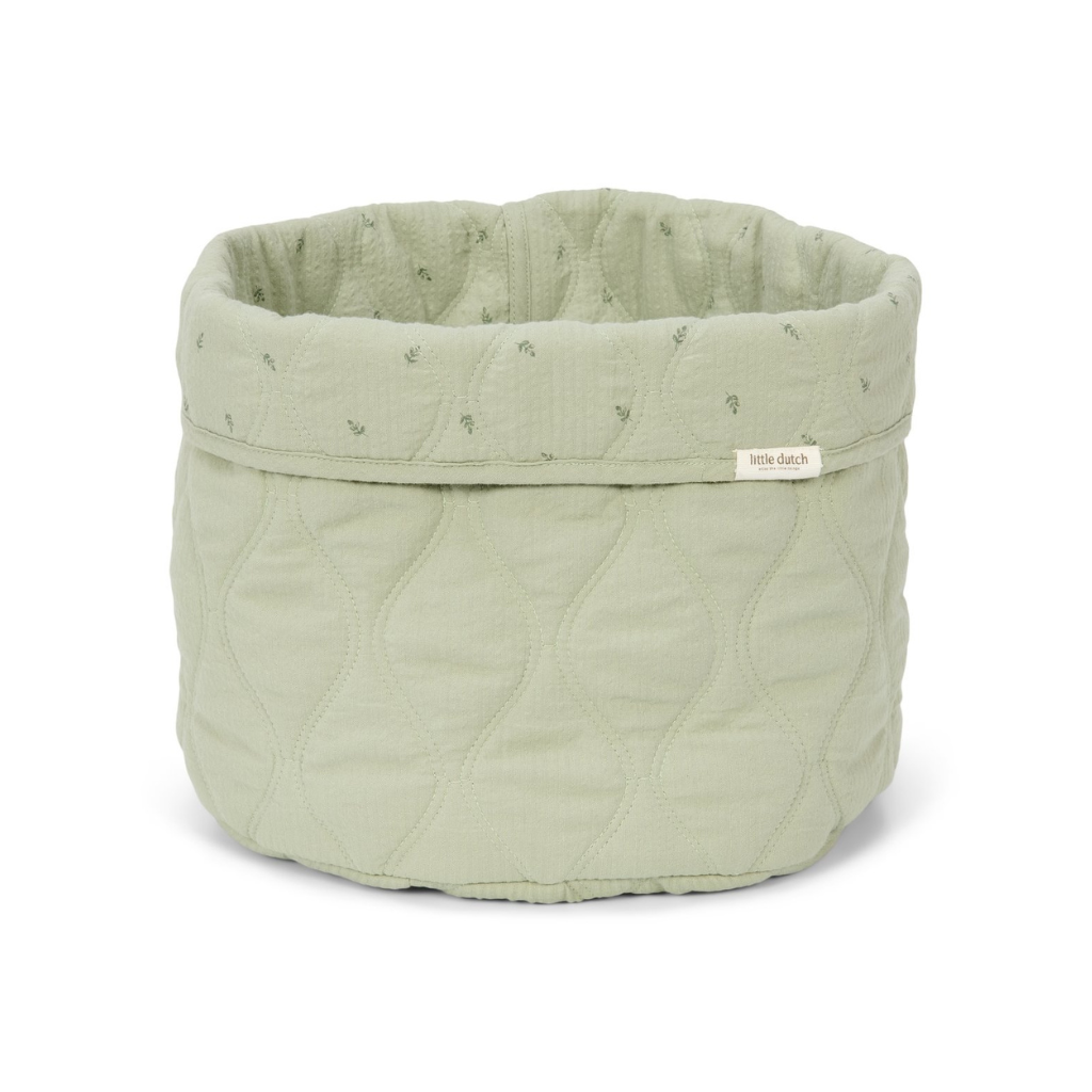 Little Dutch Opbergmand groot Pure Sage