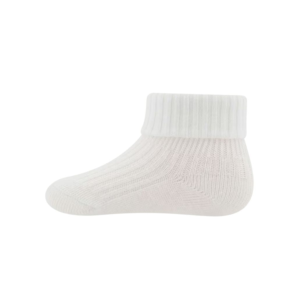 Ewers Chaussettes à bord-côtes écru Unisexe Saison 18/19