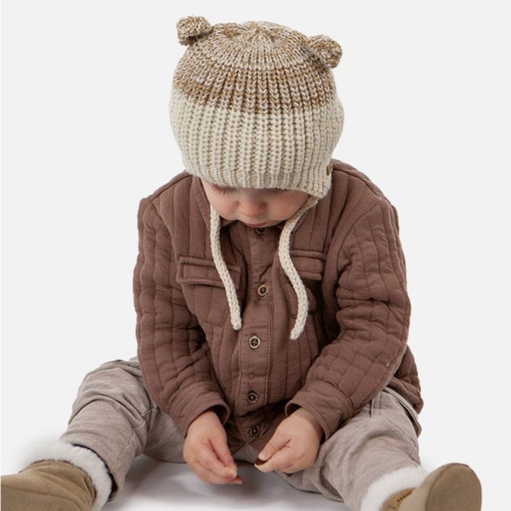 Barts Bonnet Natsu T 45 Light Brown Unisexe 