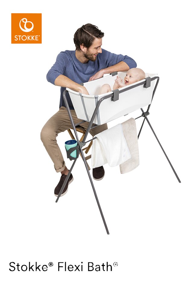 Stokke® Support pour baignoire Flexi Bath® gris
