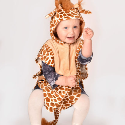 Den Goda Fen Déguisement Mini Cape Girafe taille 86-110 - 1-4 ans