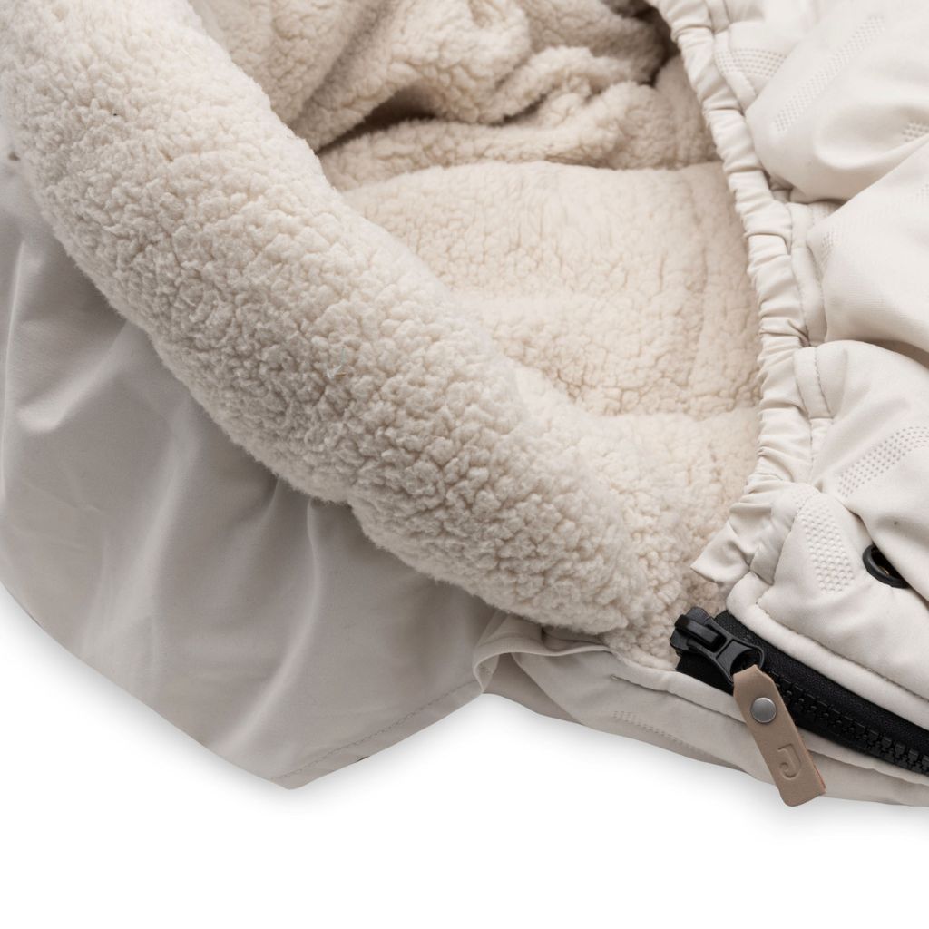 Jollein Voetenzak buggy/kinderwagen Embossed Sand