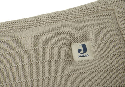 Jollein Bedomranding Pure Knit Nougat