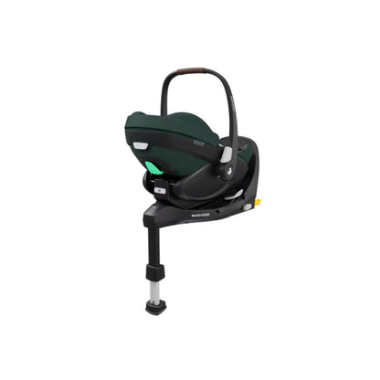 Maxi-Cosi Kinderwagen 4-in-1 Fame Twillic Green + draagmand + Autostoel Pebble 360 pro 2 + basis Familyfix 360 Pro