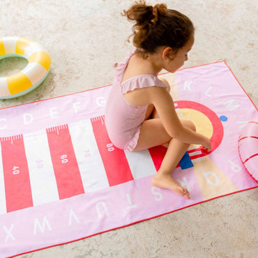 Quut Handdoek Lighthouse 100 x 180 cm Cherry