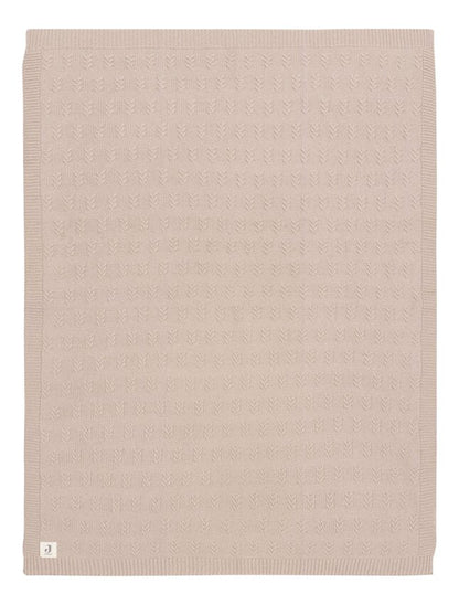 Jollein Couverture pour berceau ou parc Grain Knit Wildrose