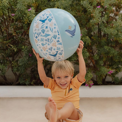 Little Dutch Strandbal Ocean Dreams Blauw 35 cm