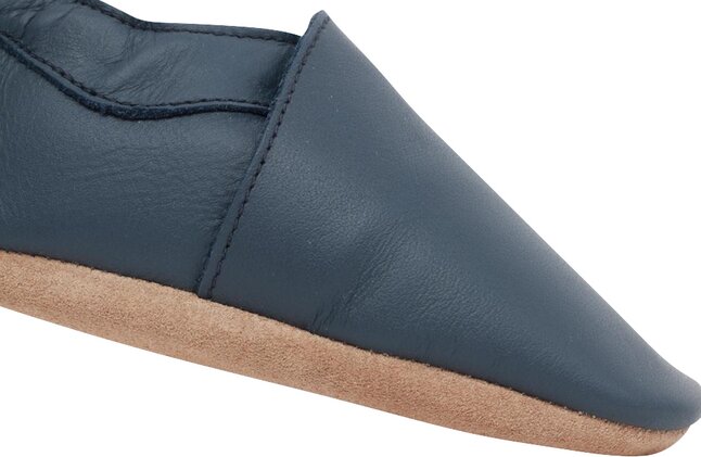Bobux Chaussons Soft Soles New Born Classic Navy 0-3 mois