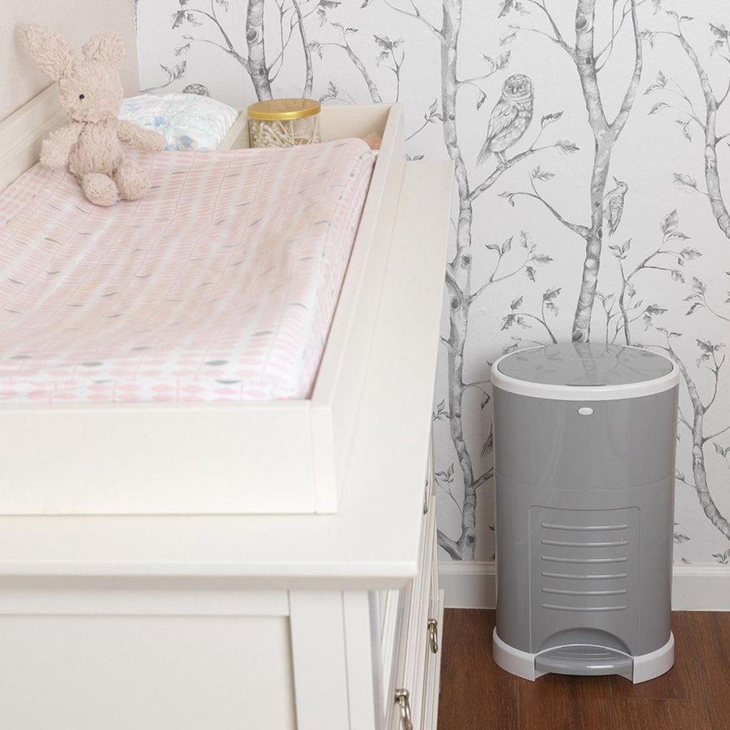 Korbell Poubelle à langes 16 L Grey
