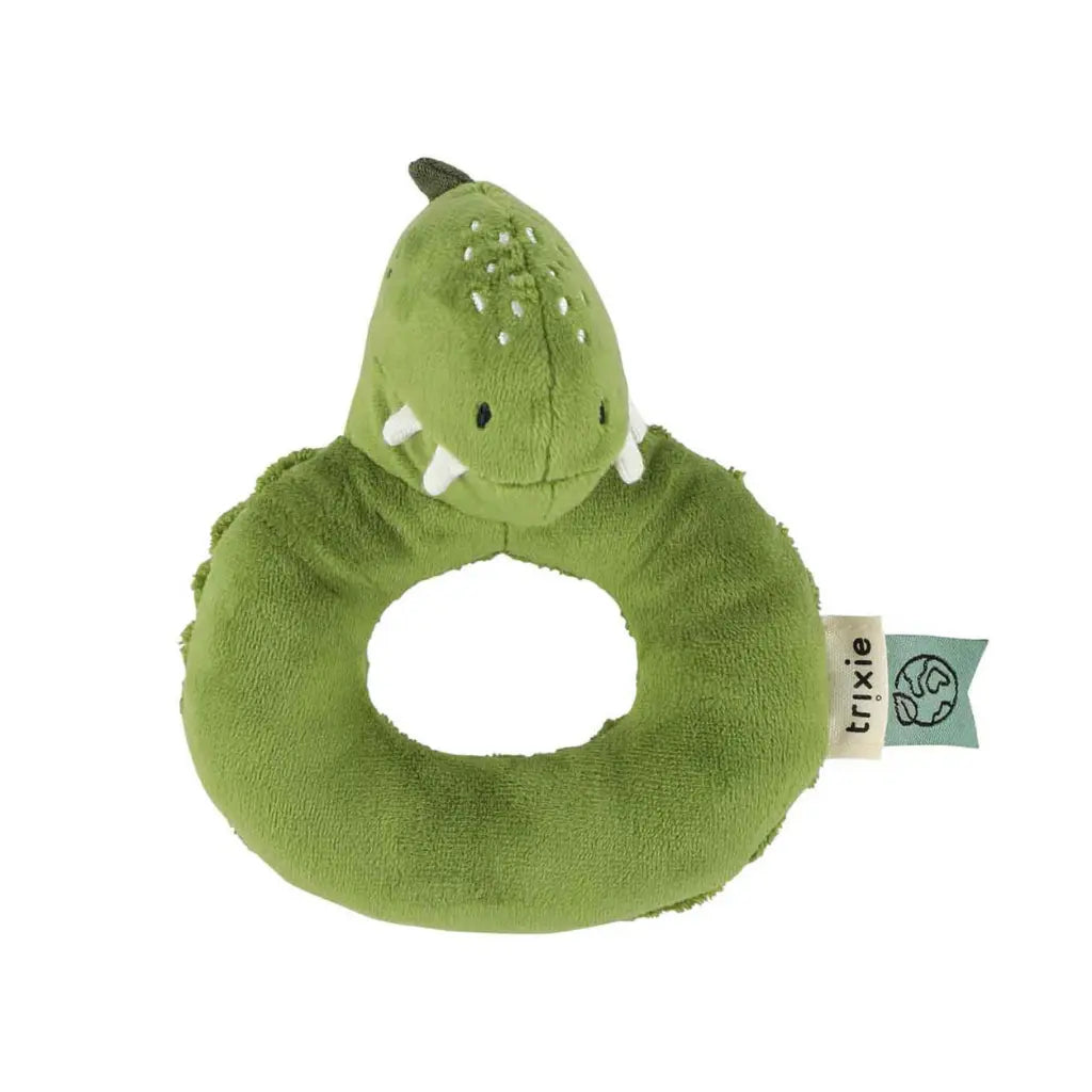 Trixie Baby Rammelaar Mr. Dino groen