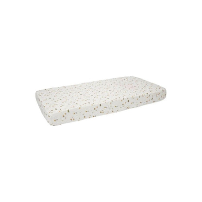 Little Dutch Hoeslaken voor wieg Sailors Bay White B 40 x L 80 cm