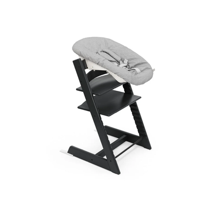 Stokke® Eetstoel Tripp Trapp® Bundel Black + Babyset² + Newborn Set