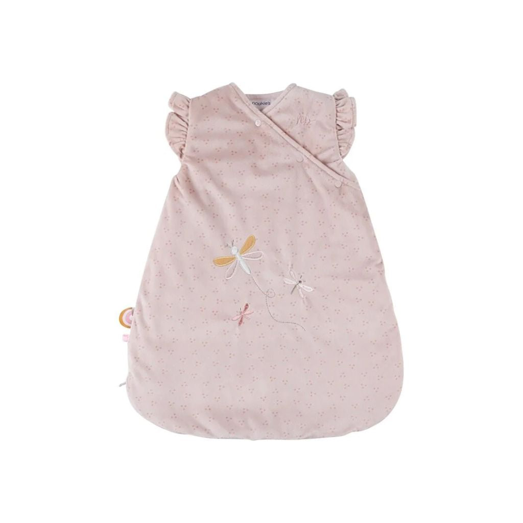 Noukie's Winterslaapzak Popsie, Gigi & Louli TOG 2,0-3,5 Powder Pink 50 cm
