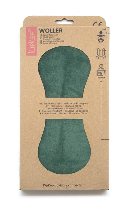 KipKep Warmtekussen Woller calming green