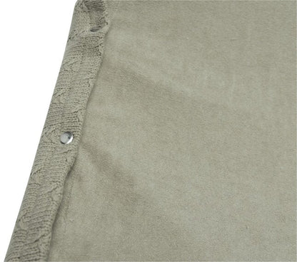 Jollein Housse pour matelas à langer Grain Knit Olive Green